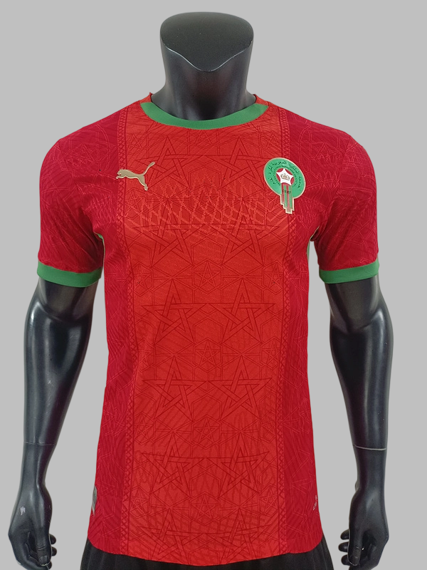 2024 Morocco Home Player Version Soccer Jerseys Yupoo
