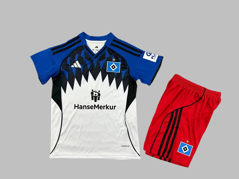 25-26 Hamburger Home Kids Cheap Soccer Jerseys Yupoo