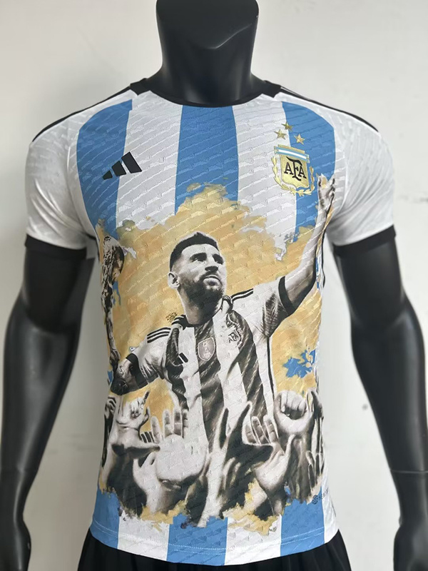 2023 Argentina Champions Player Version Soccer Jerseys Yupoo