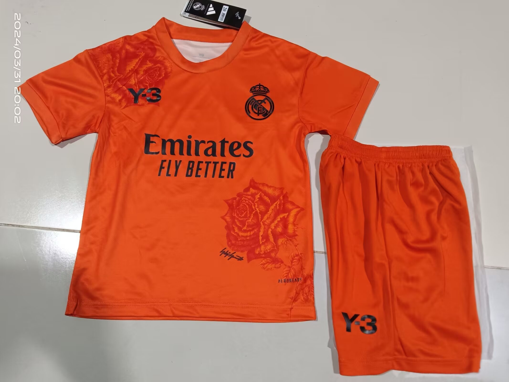24-25 Real Madrid Special Y3 Kids Soccer Jerseys Yupoo
