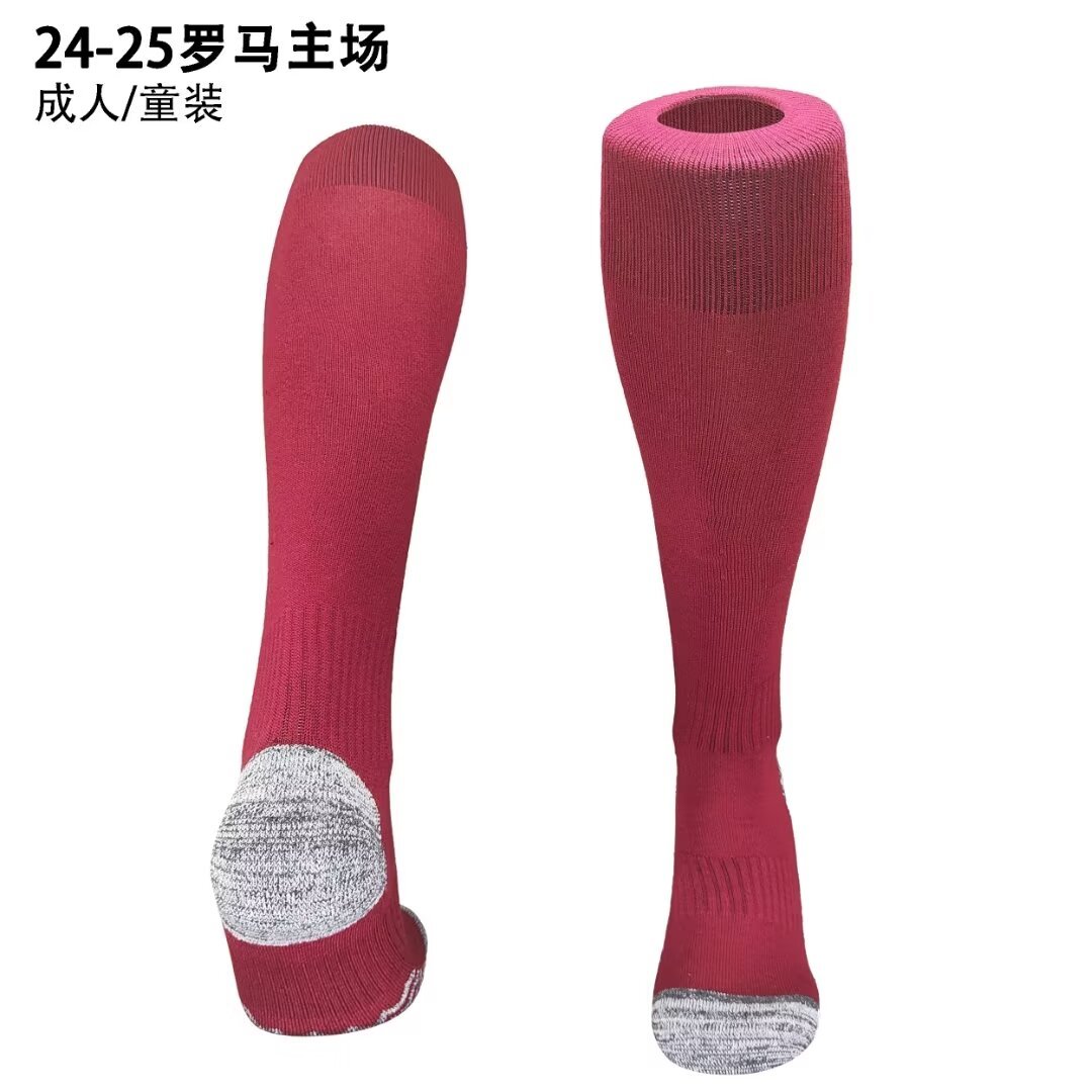 24-25 Roma Home Adult/Kids Socks Yupoo
