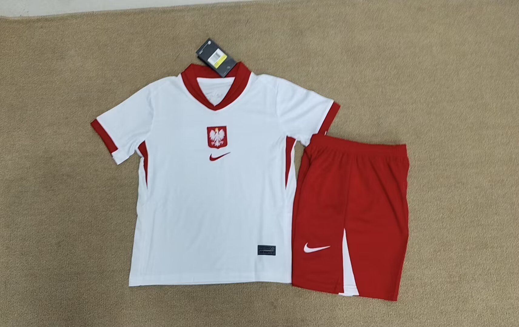 2024 Poland Home Kids Soccer Jerseys Yupoo