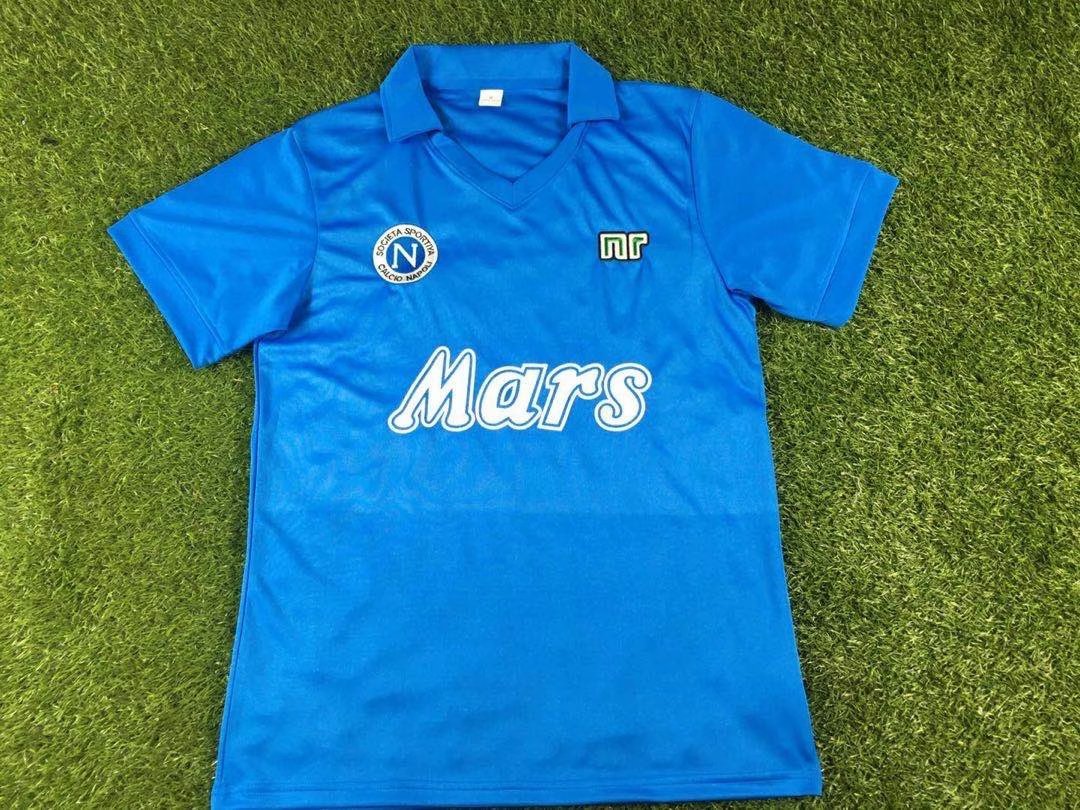 Napoli MARADONA 88-89 Home Retro Soccer Jerseys Yupoo