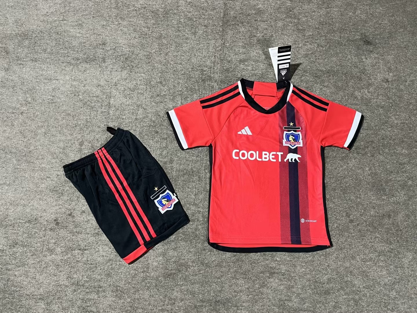 23-24 Colo Colo Away Kids Soccer Jerseys Yupoo