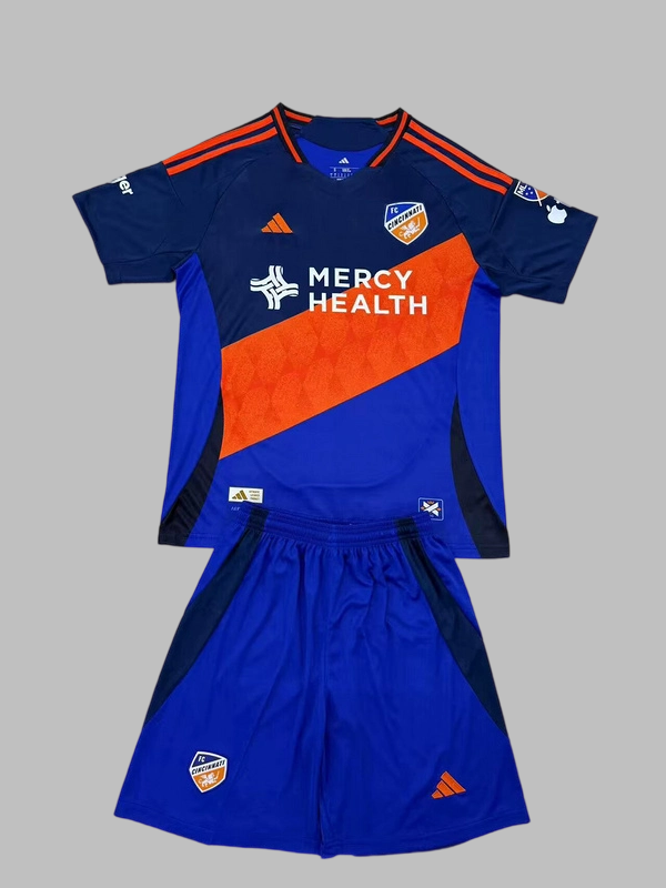 25-26 Cincinnati Home Kids Cheap Soccer Jerseys Yupoo