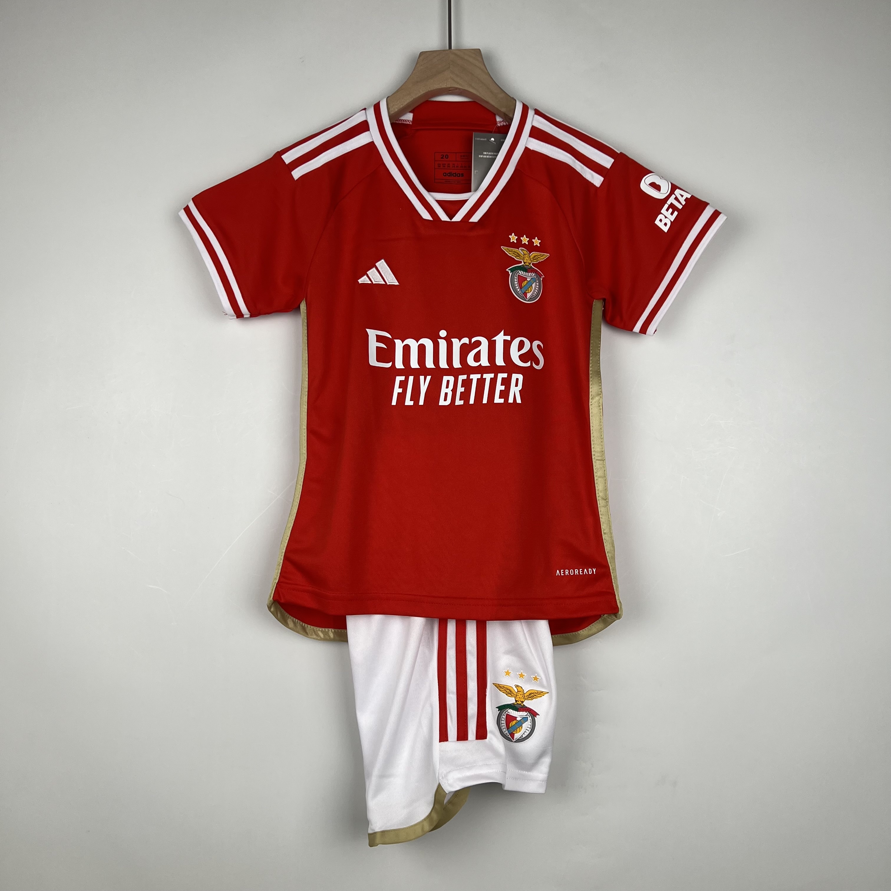 23-24 Benfica Home Kids Soccer Jerseys Yupoo