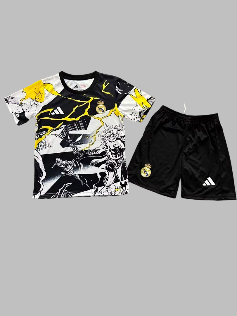 25-26 Real Madrid Kids Cheap Soccer Jerseys Yupoo