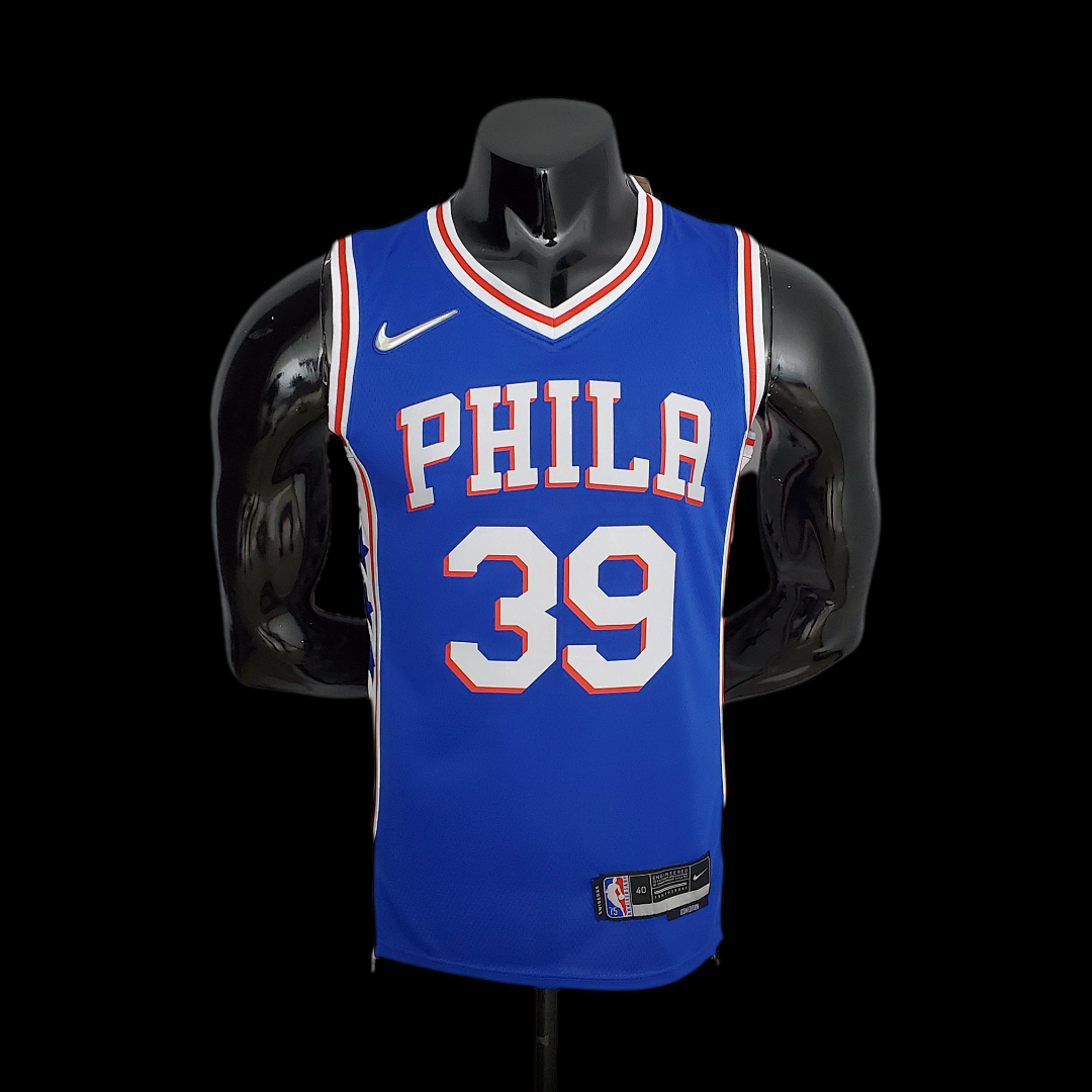 75th Anniversary Philadelphia 76ers HOWARD#39 Blue NBA Jersey S-XXL