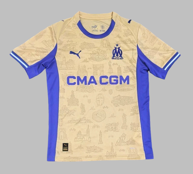 25-26 Marseille Fourth Cheap Soccer Jerseys Yupoo