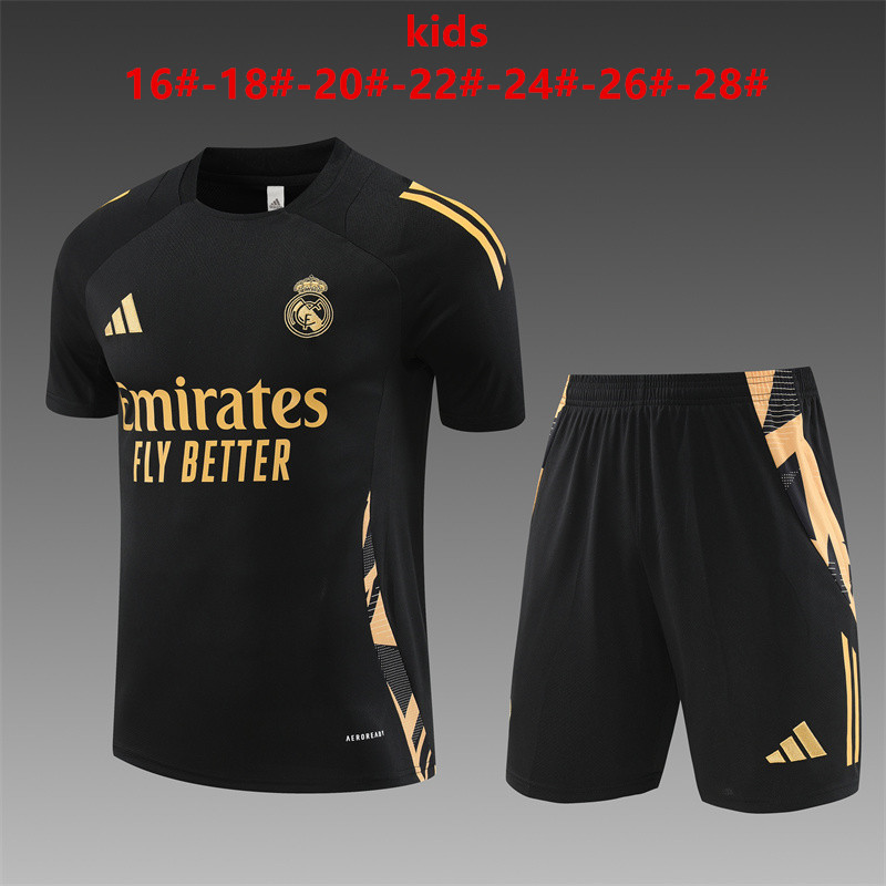 24-25 Real Madrid Kids Training Soccer Jerseys Yupoo