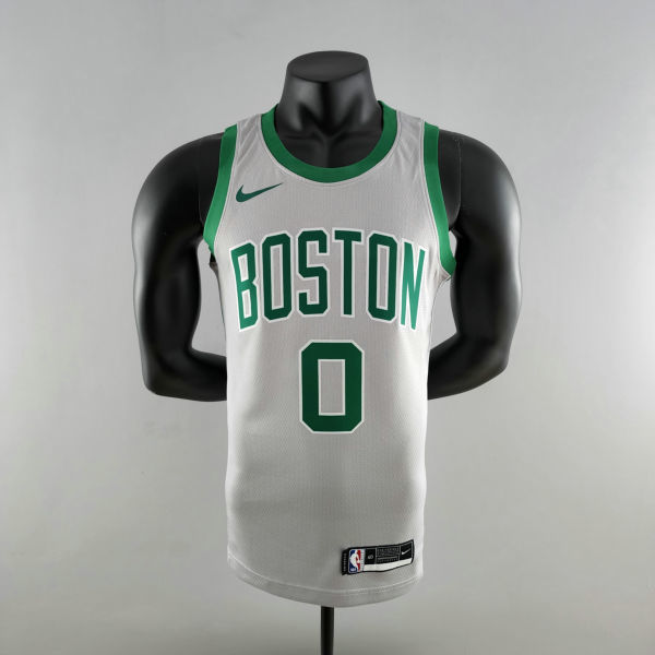 Tatum#0 Boston Celtics Grey NBA Jersey S-XXL