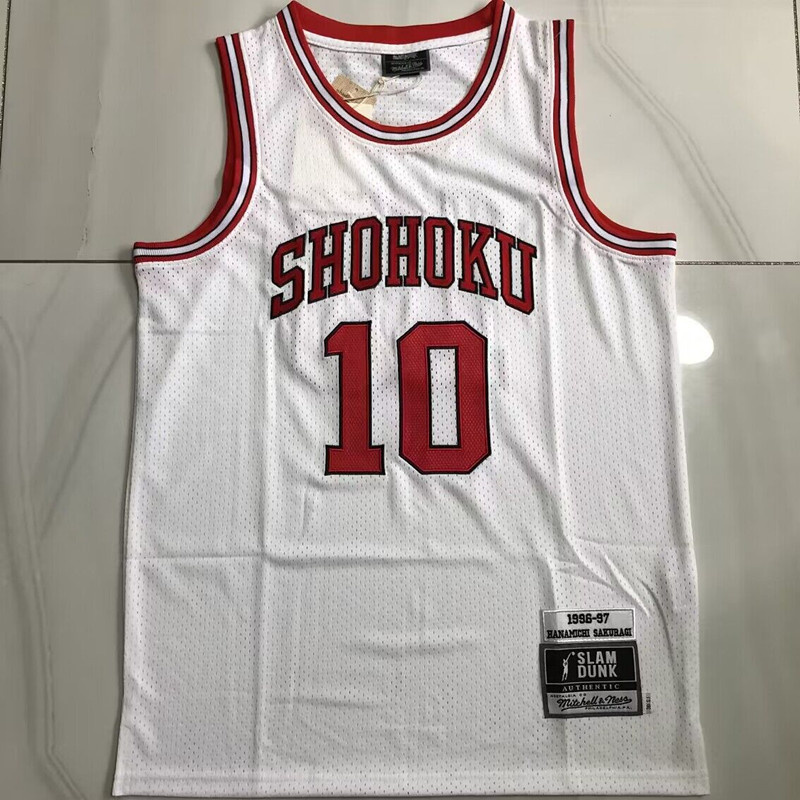 MN Slam Dunk Expert 10 # Cherry Wood Flower Path White S-XXL
