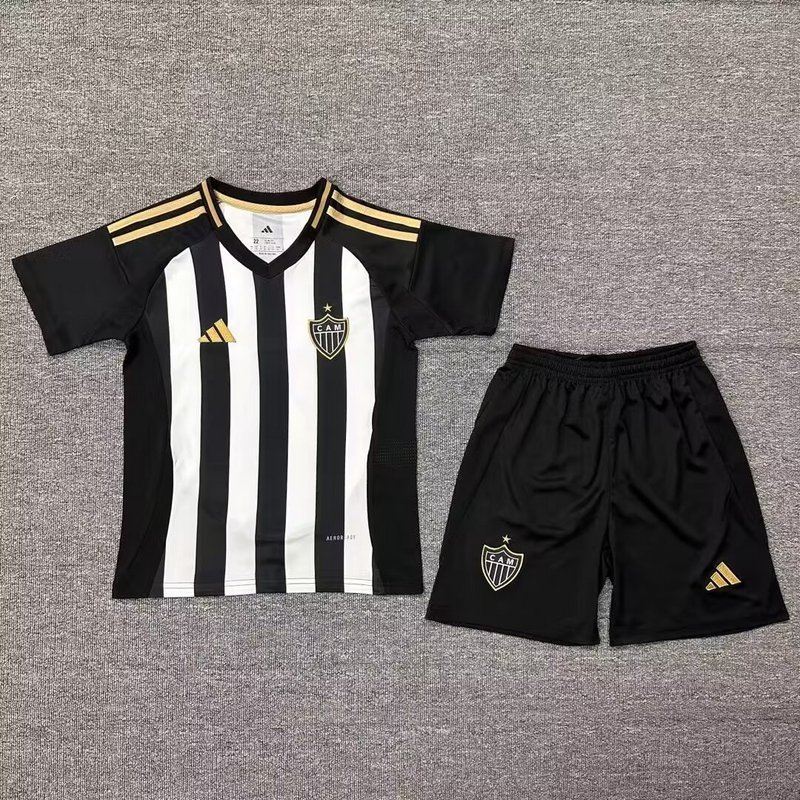 25-26 Mineiro Home Kids Cheap Soccer Jerseys Yupoo