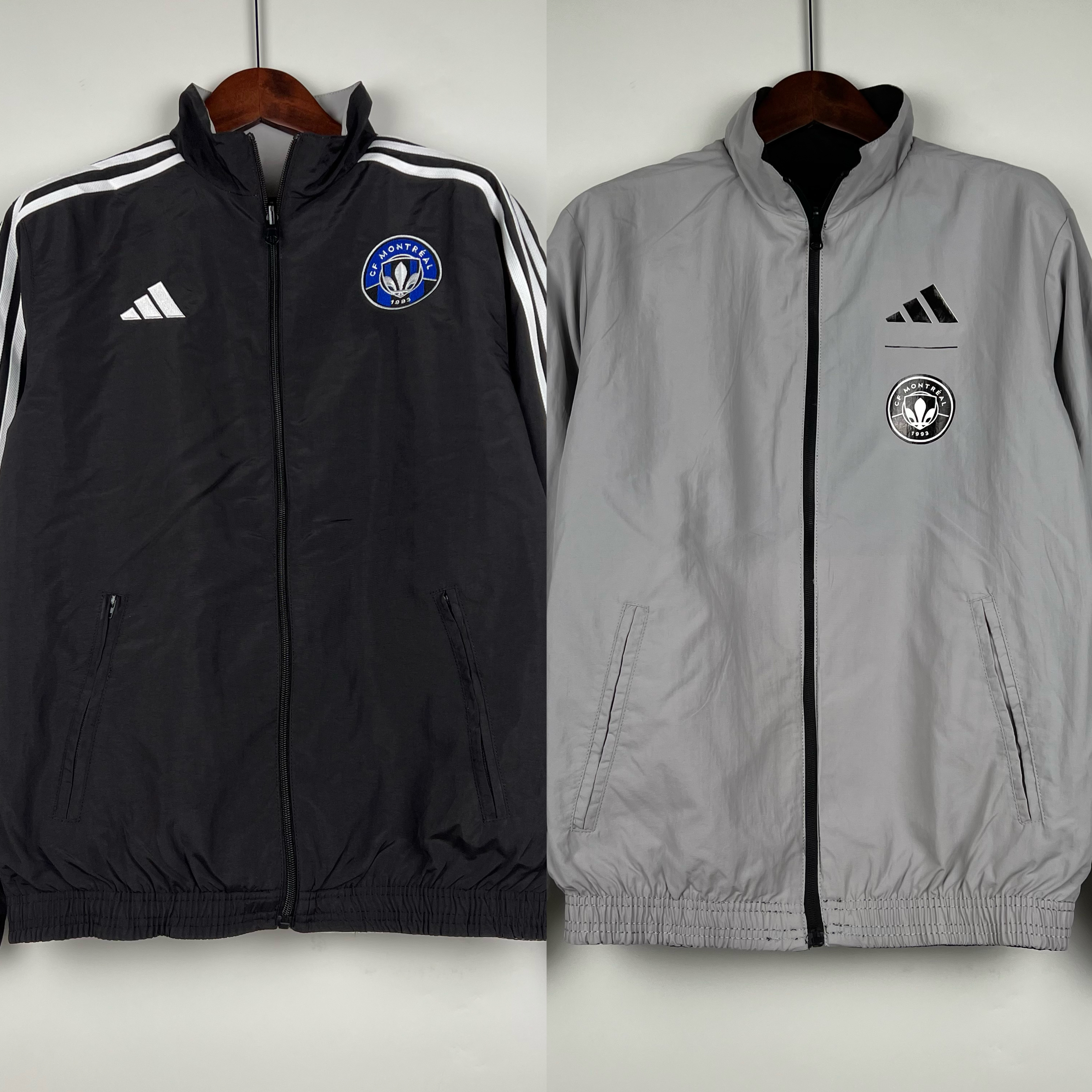 2023 CF Montréal Both Windbreaker Jackets Yupoo