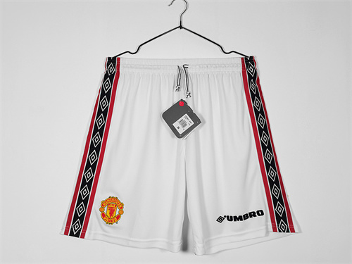 1998-99 M-anchester U-nited Home Retro Shorts Yupoo
