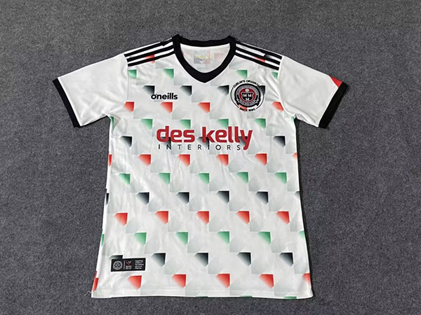 23-24 Bohemian White Soccer Jerseys Yupoo