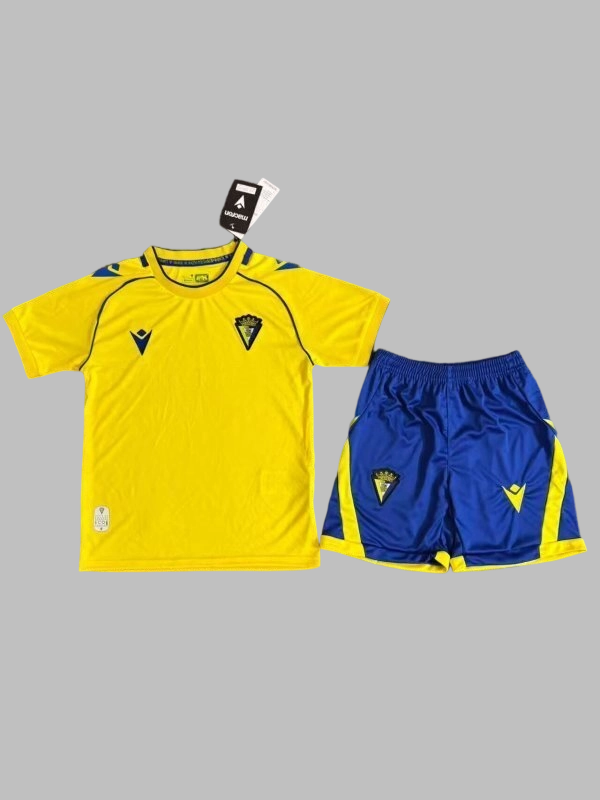 25-26 Cadiz Home Kids Cheap Soccer Jerseys Yupoo