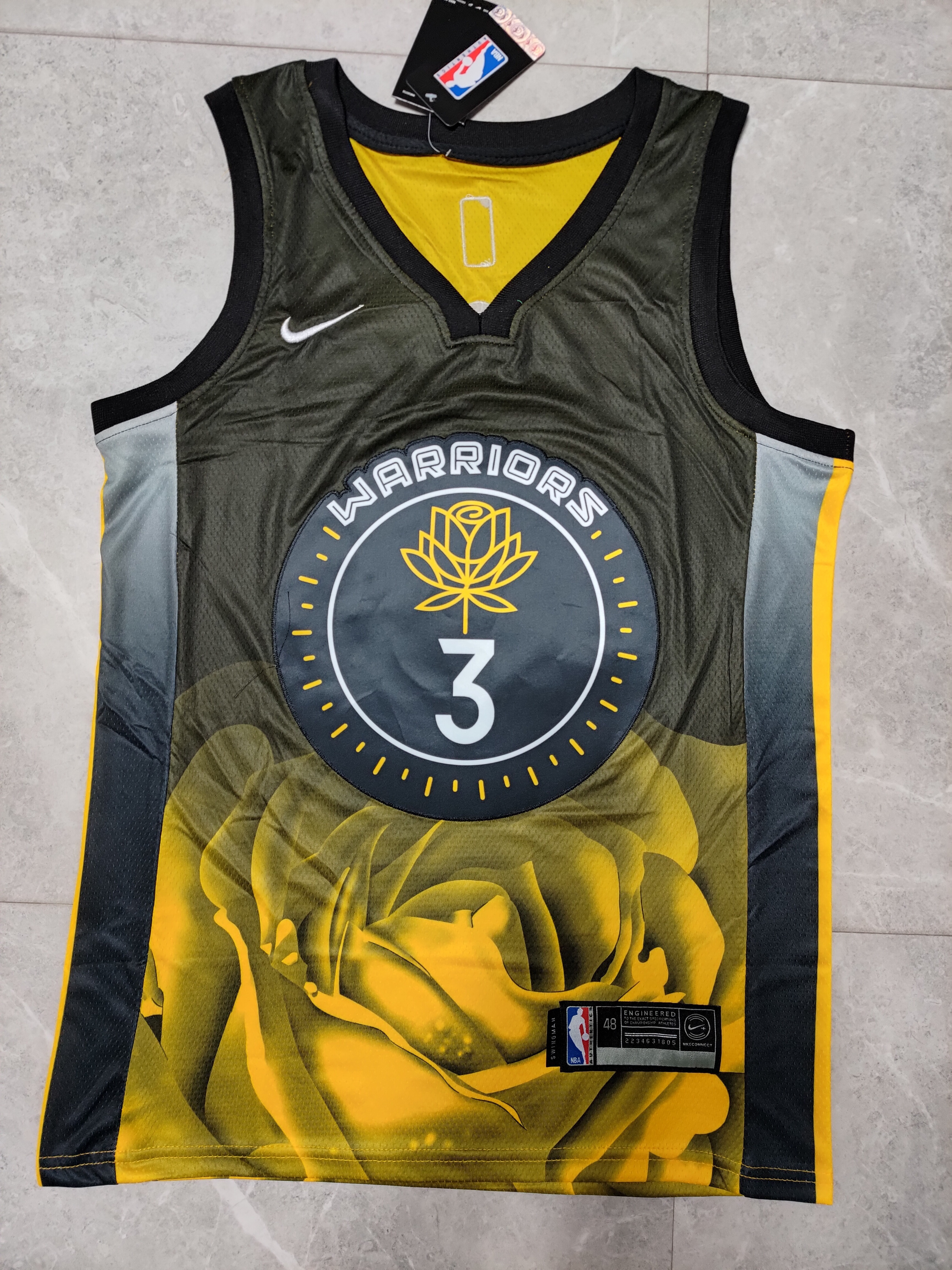 22-23 Warriors #3 Embroidery