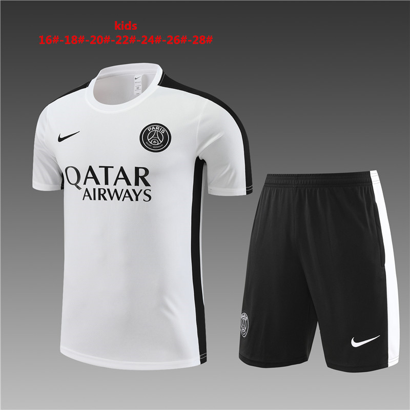 23-24 Paris Kids Training Soccer Jerseys Yupoo