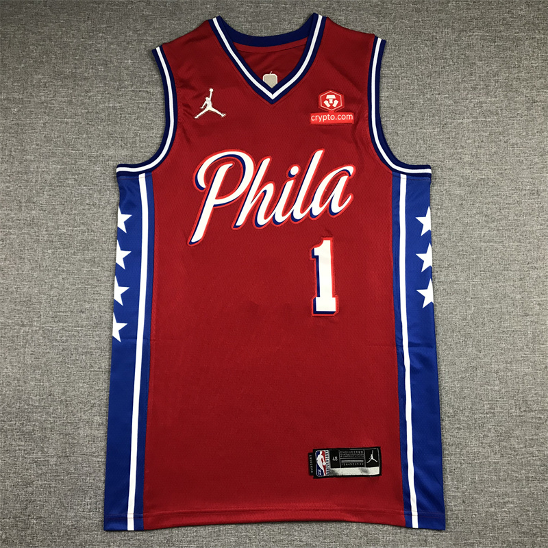 76ers #1 Embroidery