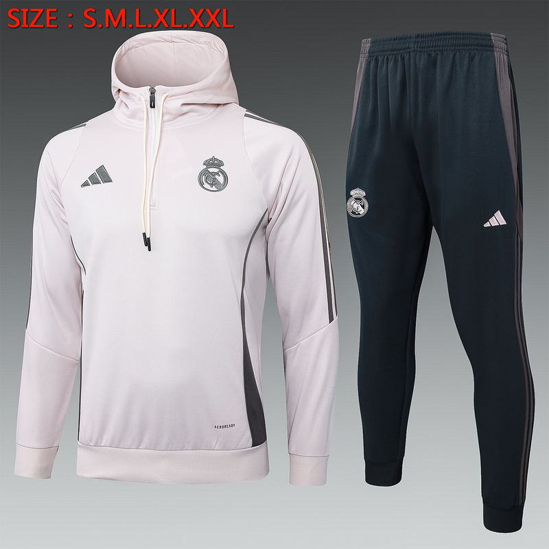 24-25 Real Madrid Hoodies Training Suit Yupoo