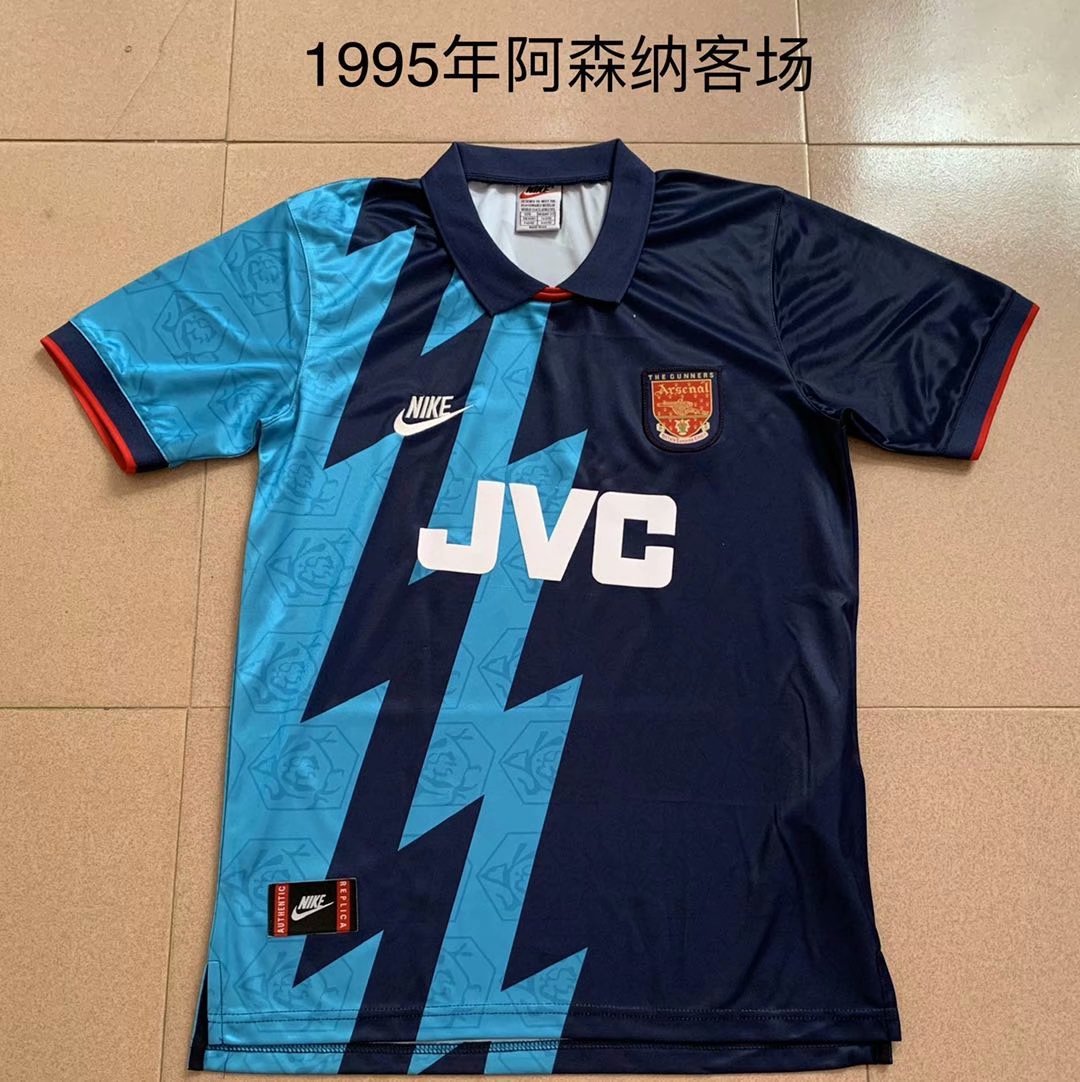 95-96 Arsenal Away Retro Soccer Jerseys Yupoo