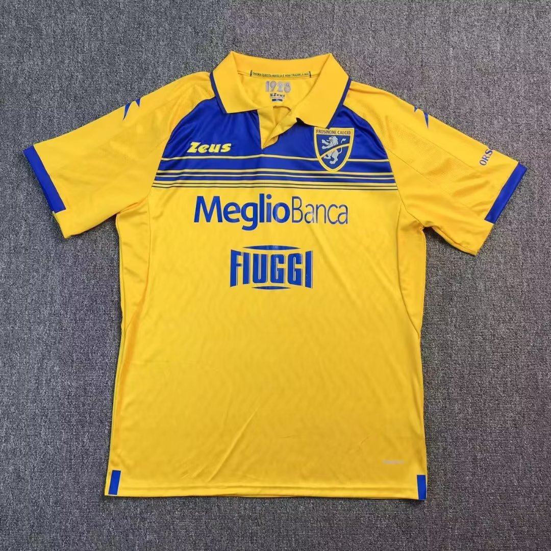 23-24 Frosinone Home Soccer Jerseys Yupoo
