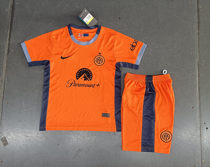 23-24 Inter Milan Third Kids Soccer Jerseys Yupoo
