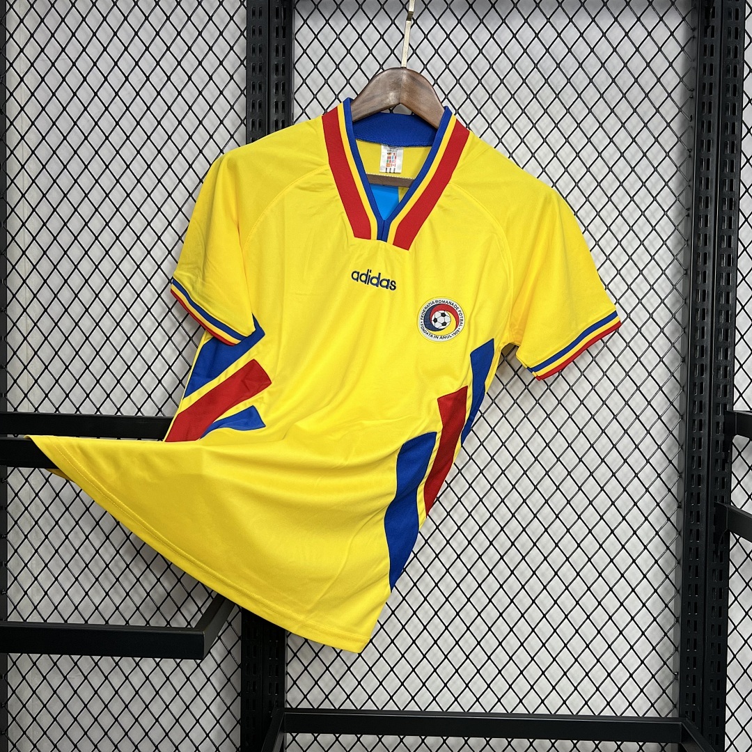 Romania 1994 Home Retro Jersey