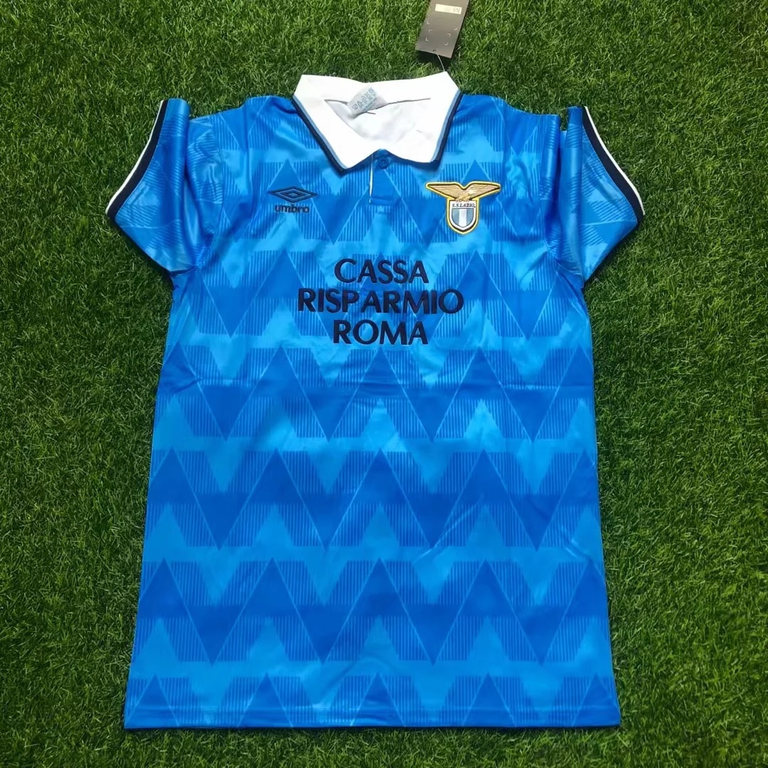 1991-92 Lazio Home Retro Soccer Jerseys Yupoo