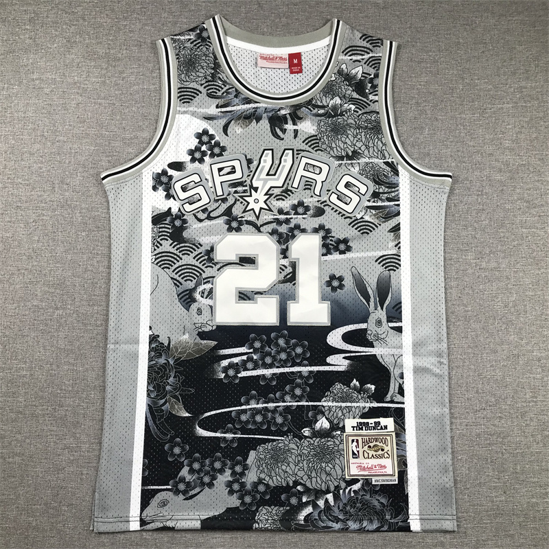 2023 Spurs #21 Embroidery