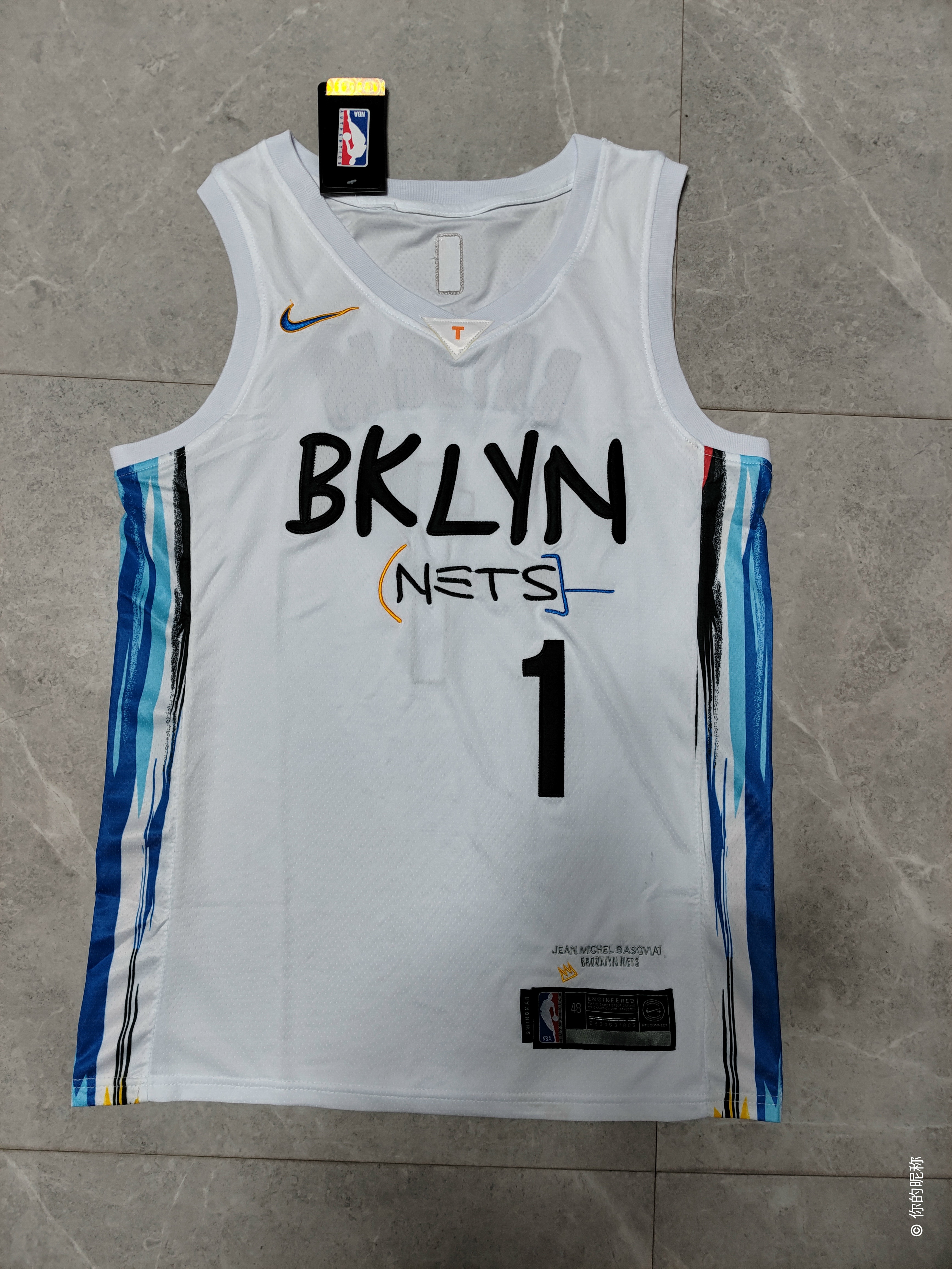 2023 Nets #1 Embroidery