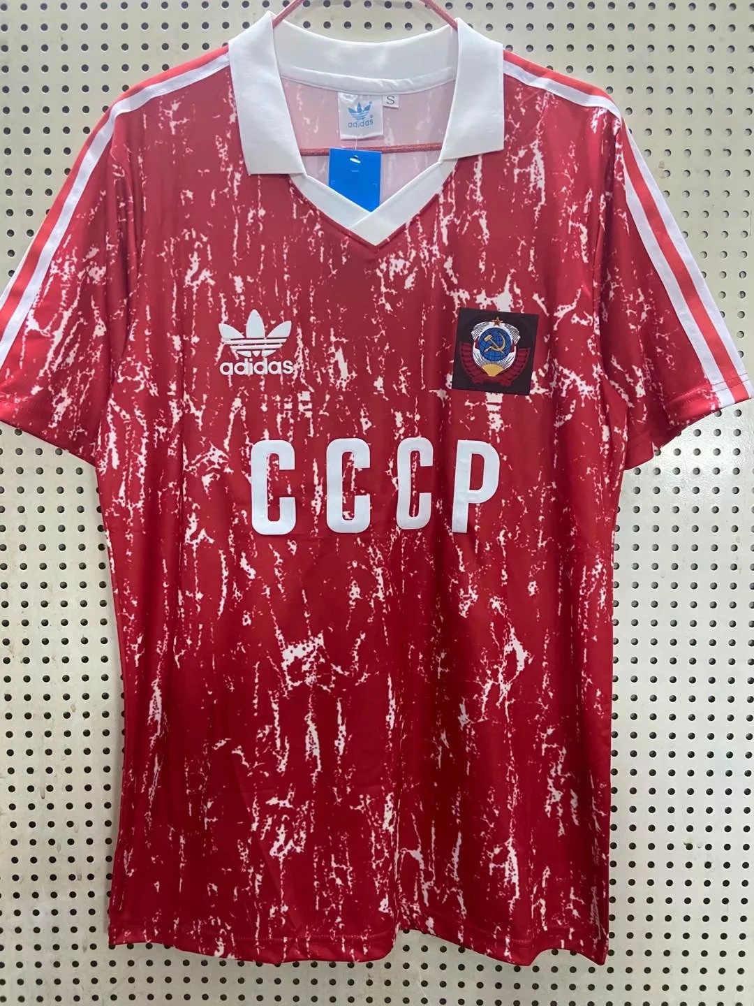 Soviet Union CCCP retro soccer jersey yupoo