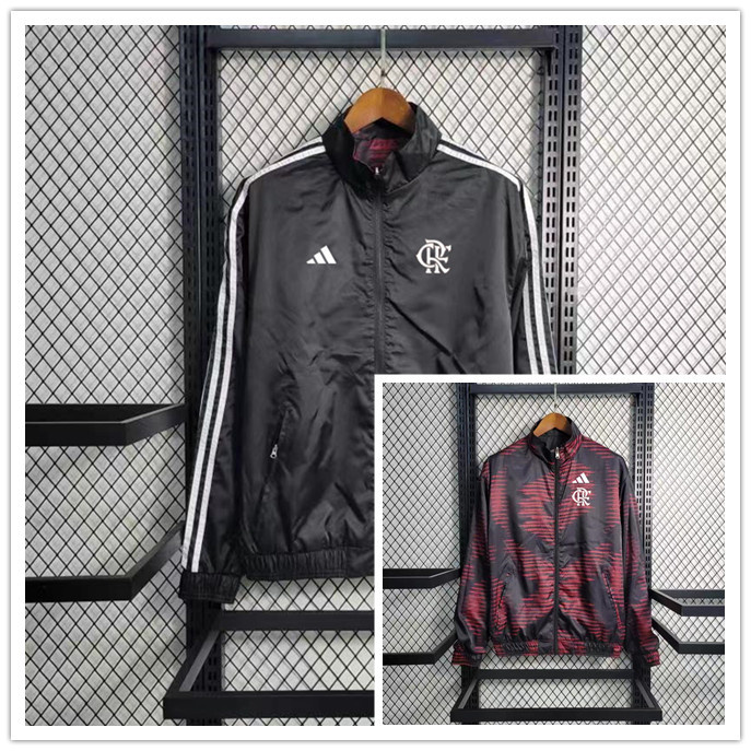 23-24 Flamengo Both Windbreaker Jackets Yupoo