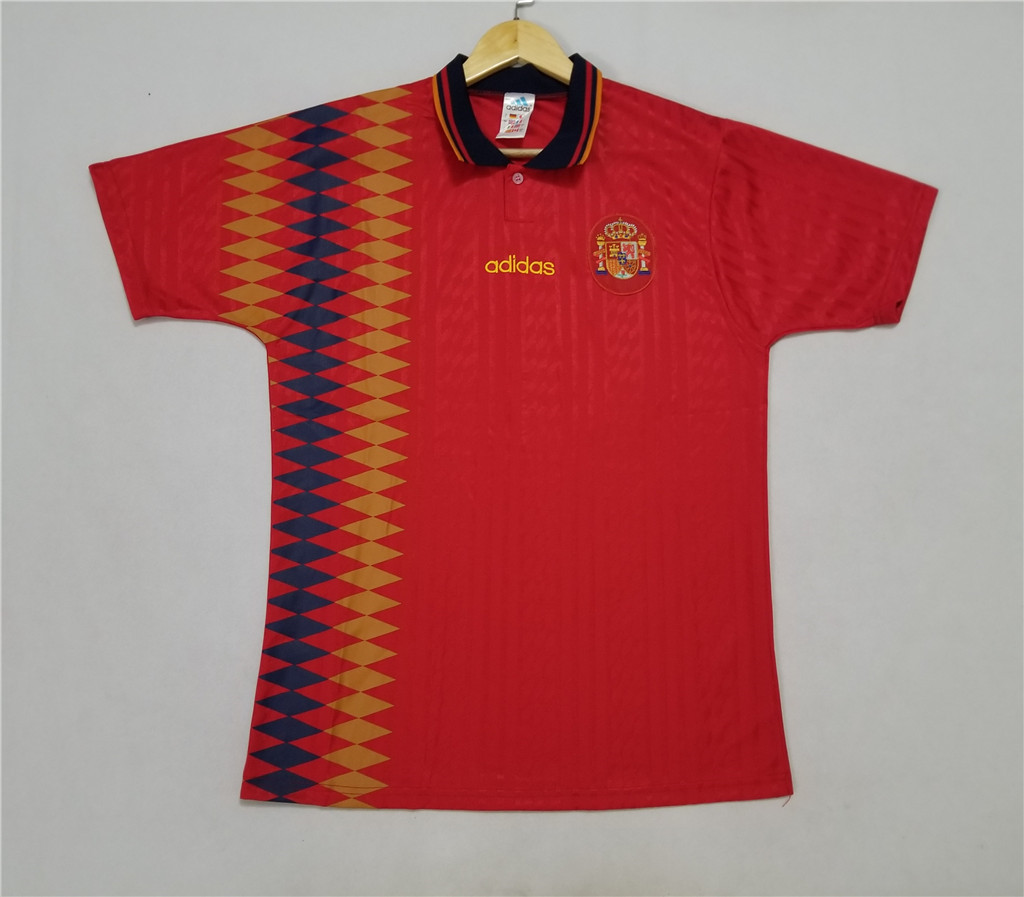 1994 Spain home red