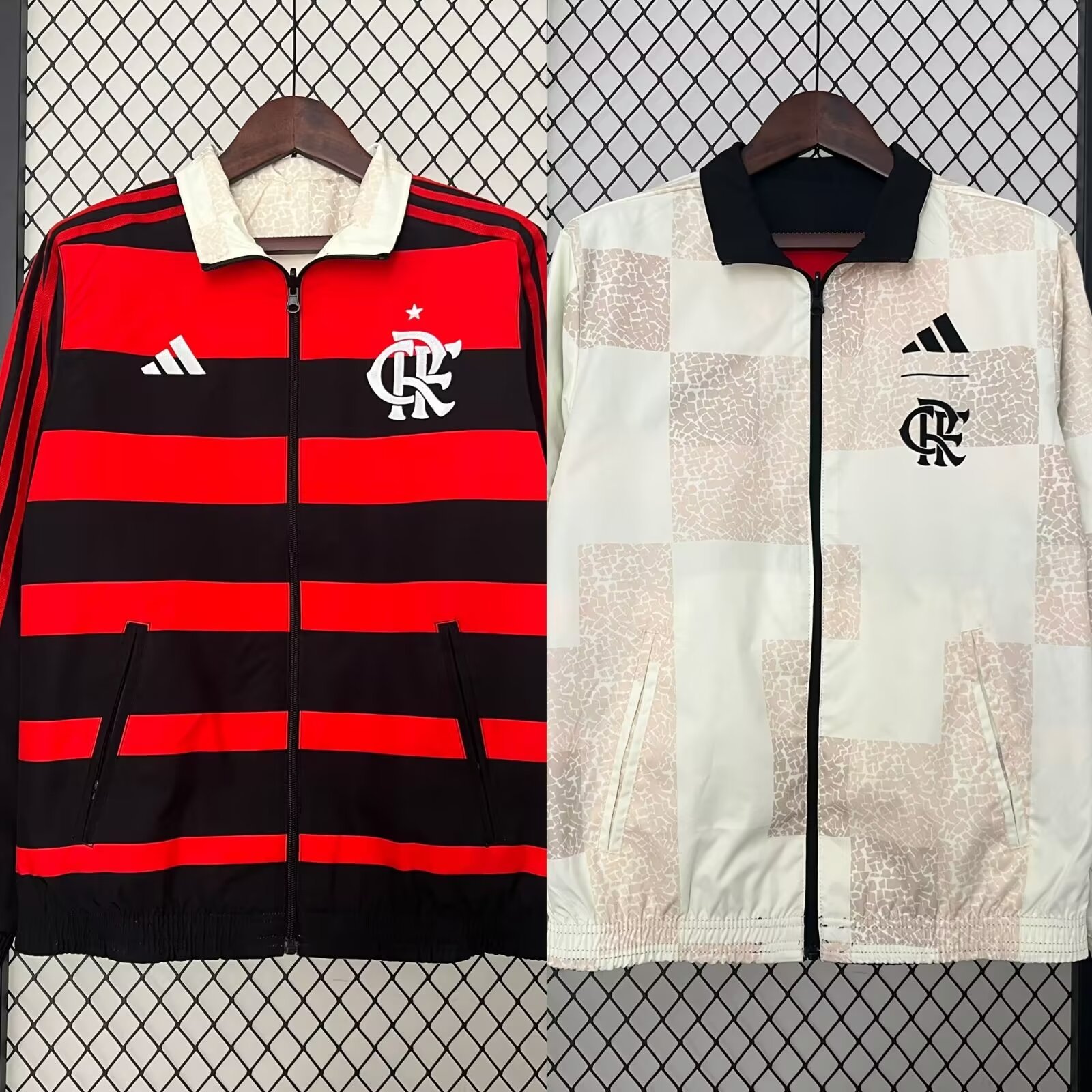 24-25 Flamengo Both Windbreaker Jackets Yupoo