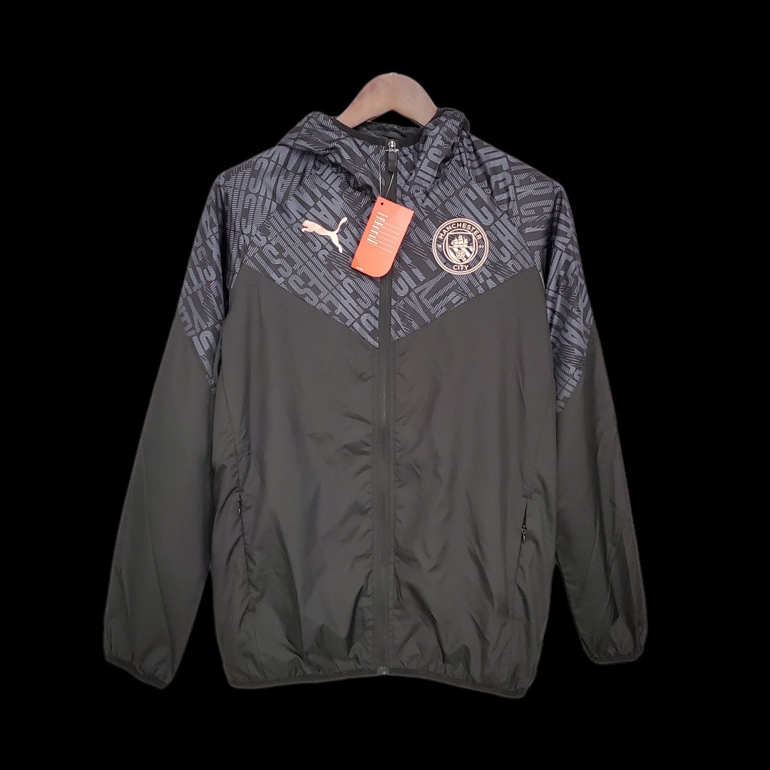 21/22 Windbreaker Manchester City Black S-XXL