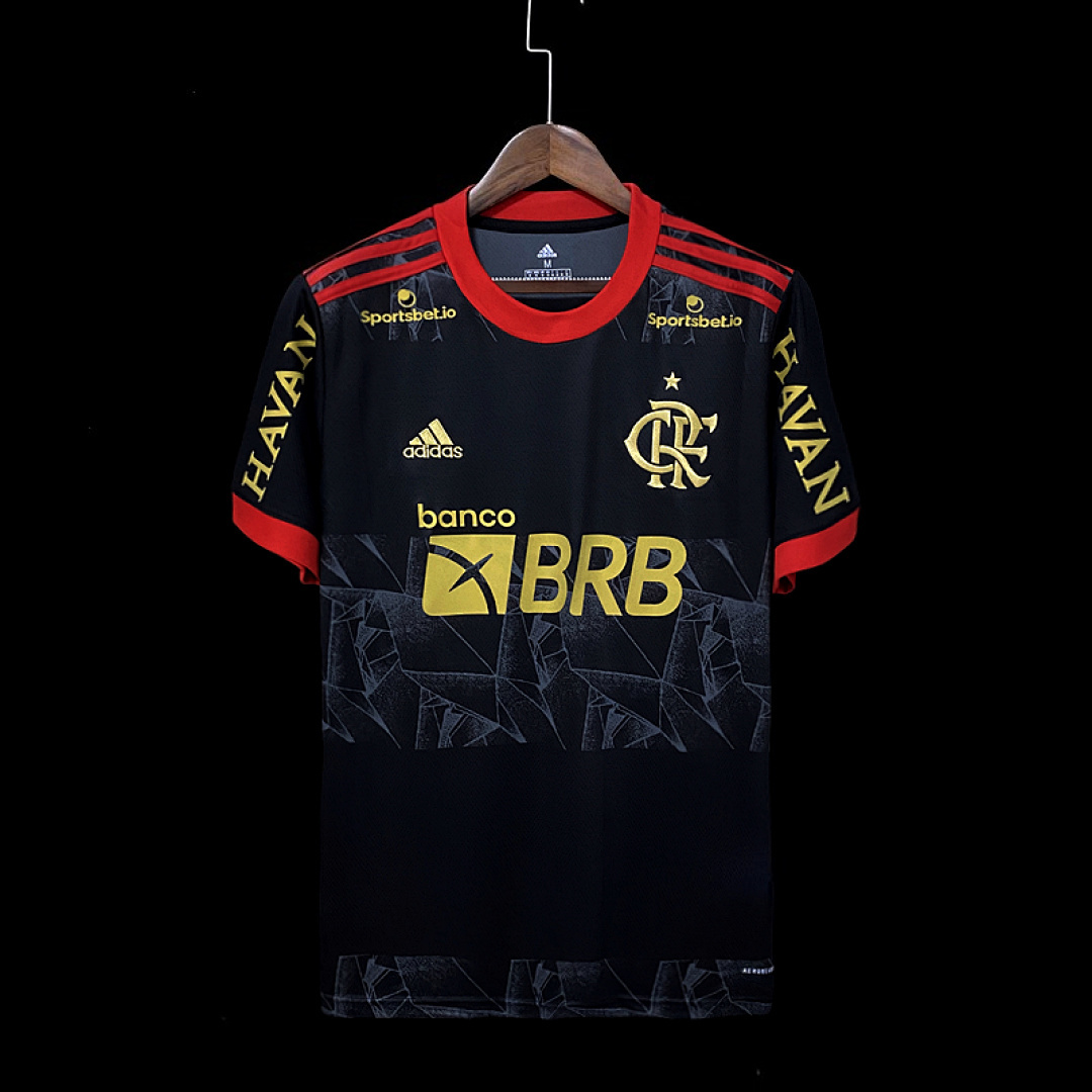 21/22 Flamengo third away All sponsors S-XXL