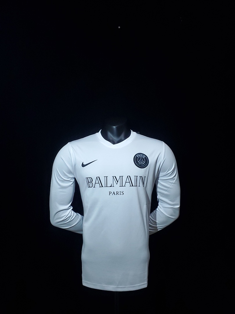 20-21 Balenciaga Joint Edition Long Sleeve White S-2XL