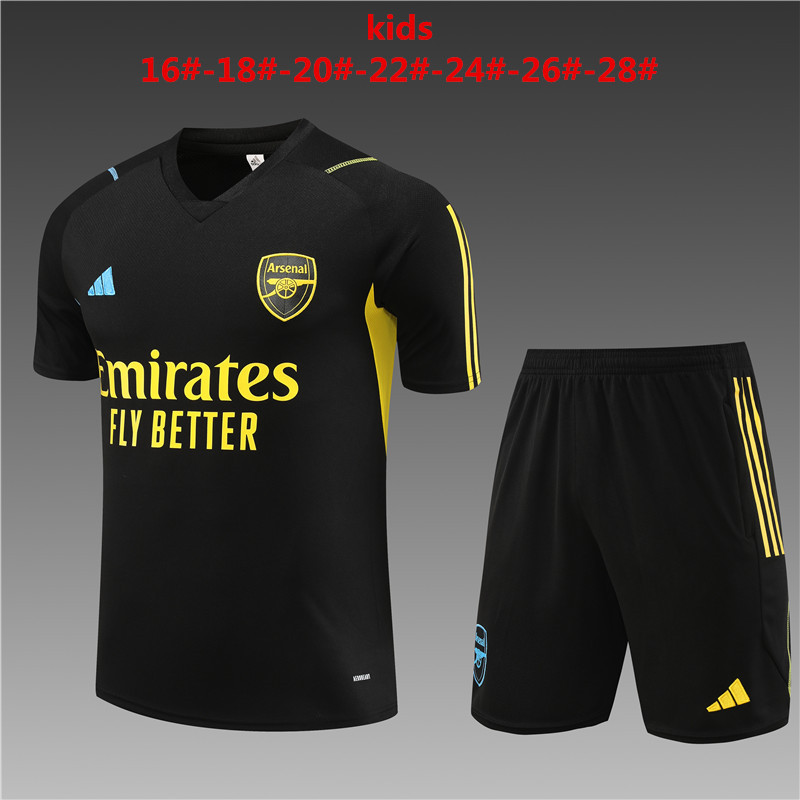 23-24 Arsenal Short Sleeve Tracksuit Yupoo