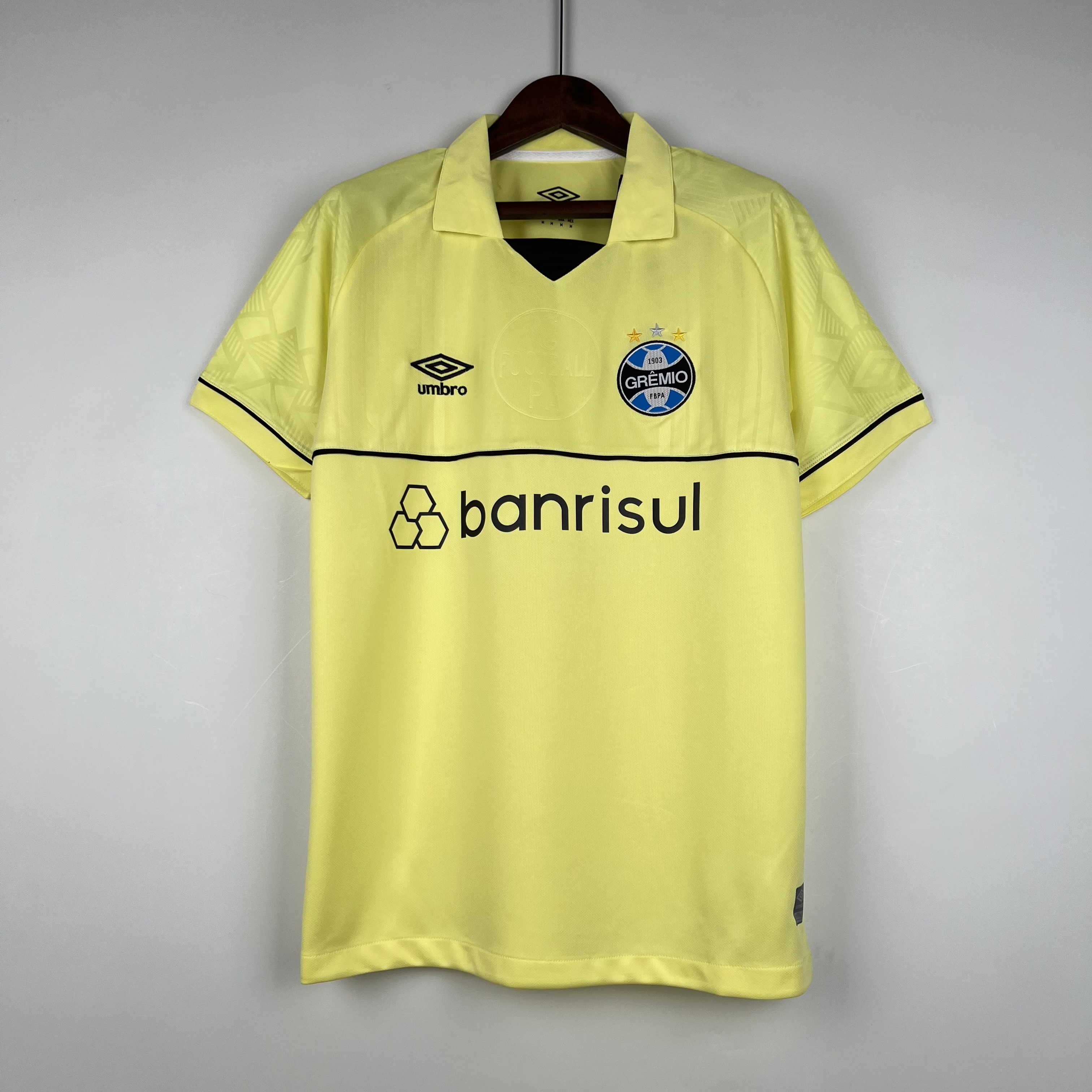 23-24 Gremio Goalkeeper Yellow Soccer Jerseys Yupoo S-4XL