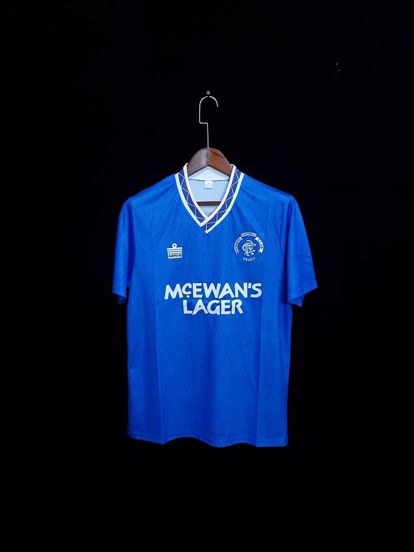 Retro90-92 Rangers home S-2XL