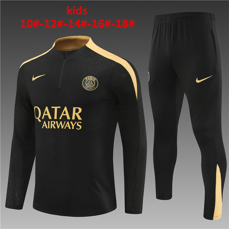 24-25 Paris Kids Long Sleeve Training Suit Yupoo