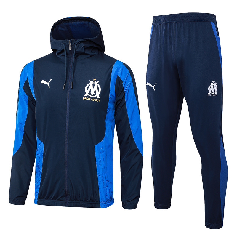 24-25 Marseille Windbreaker Hoodie Jackets Yupoo