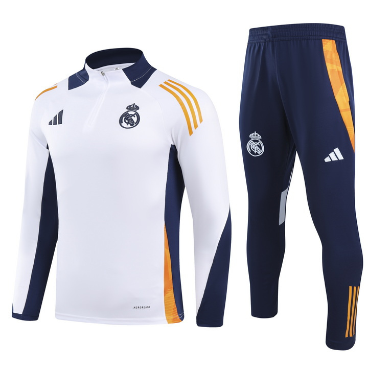 24-25 Real Madrid Long Sleeve Training Suit Yupoo