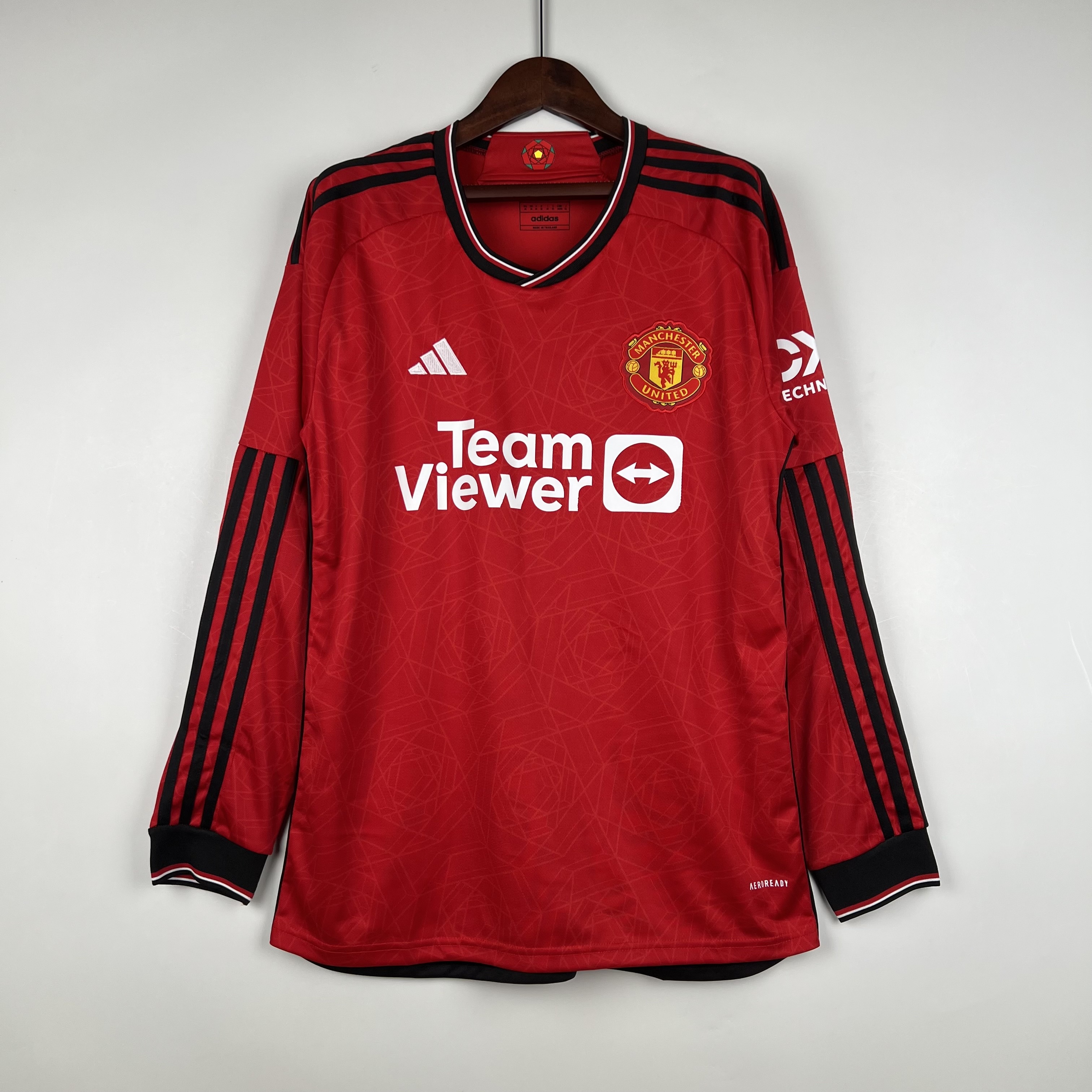 23-24 M-anchester U-nited Home Long Sleeve Soccer Jerseys Yupoo