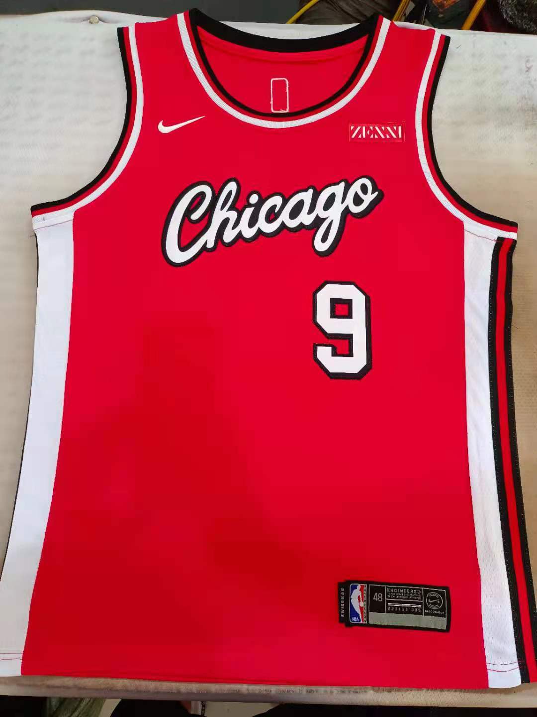 Bulls #9 Embroidery
