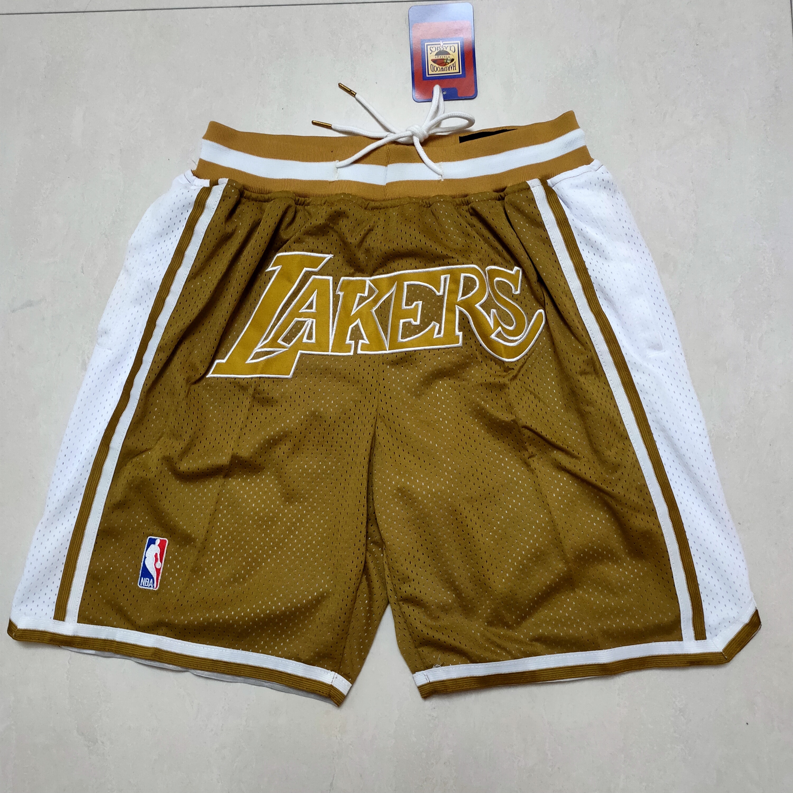 Lakers Pocket Shorts Embroidery