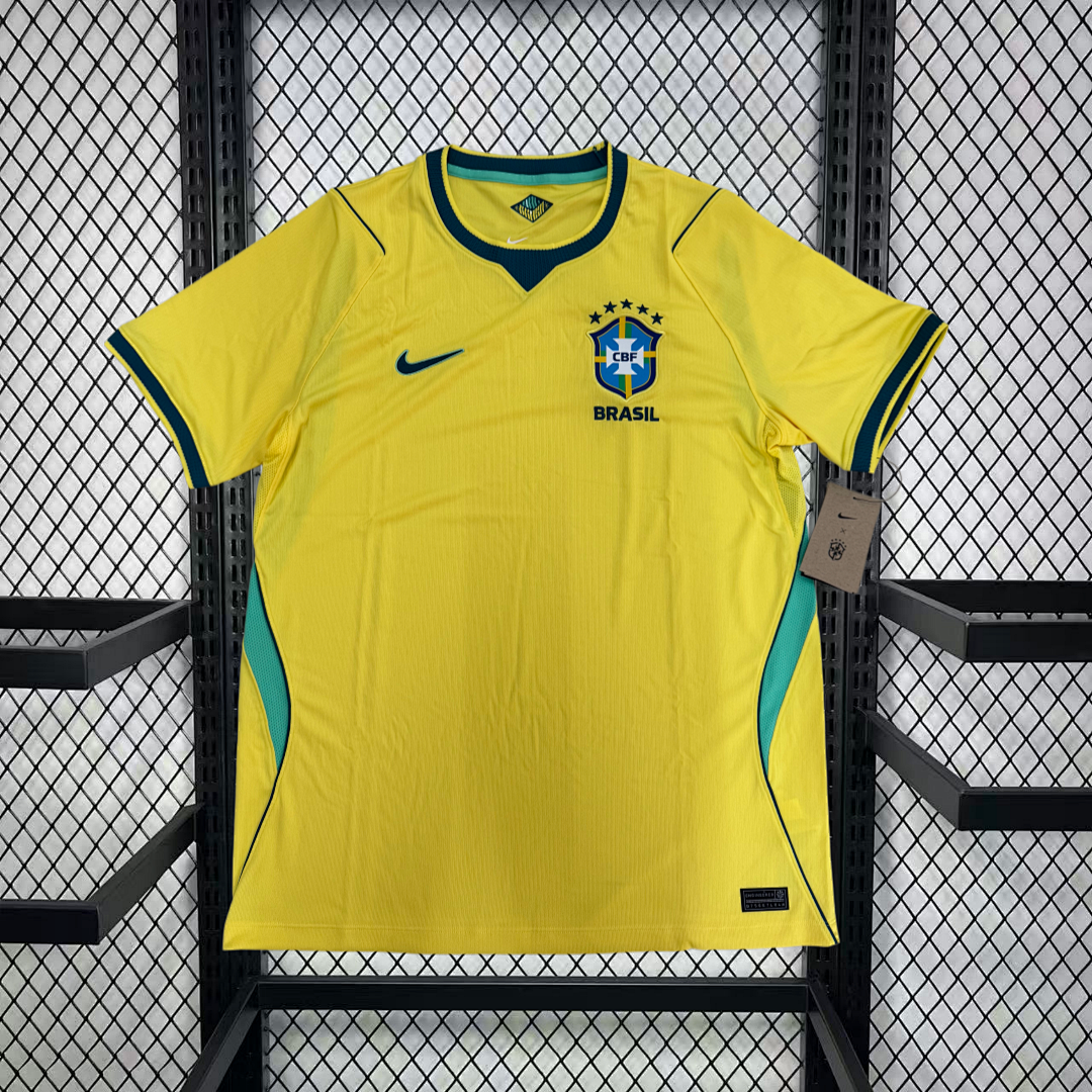 Camisa Copa do Mundo Titular Brazil 2026 Masculino 1:1（Envio em 7 a 10 dias）