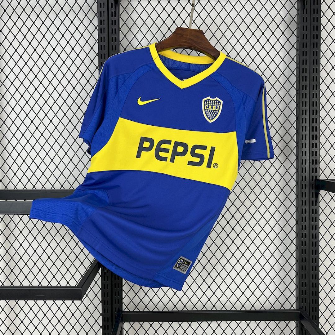 Boca Juniors 2003/04 Home Retro Jersey
